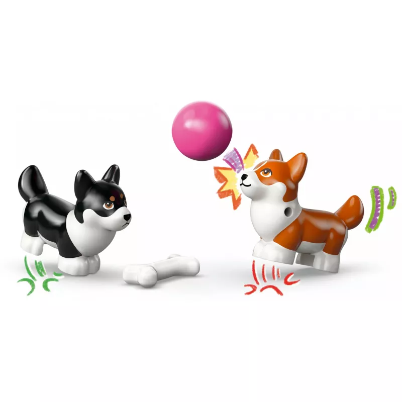LEGO FRIENDS 42641 Šunų banglenčių ir paspirtuko nuotykiai