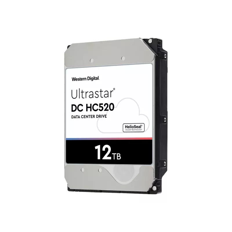 WD Ultrastar DC HC520 HUH721212AL5200 - Kietasis diskas - 12 TB - vidinis - 3,5 colio (8,9 cm)