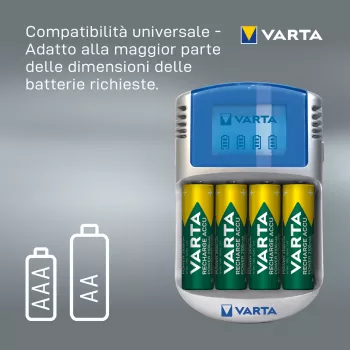 Baterijos įkroviklis Varta POWERLCD