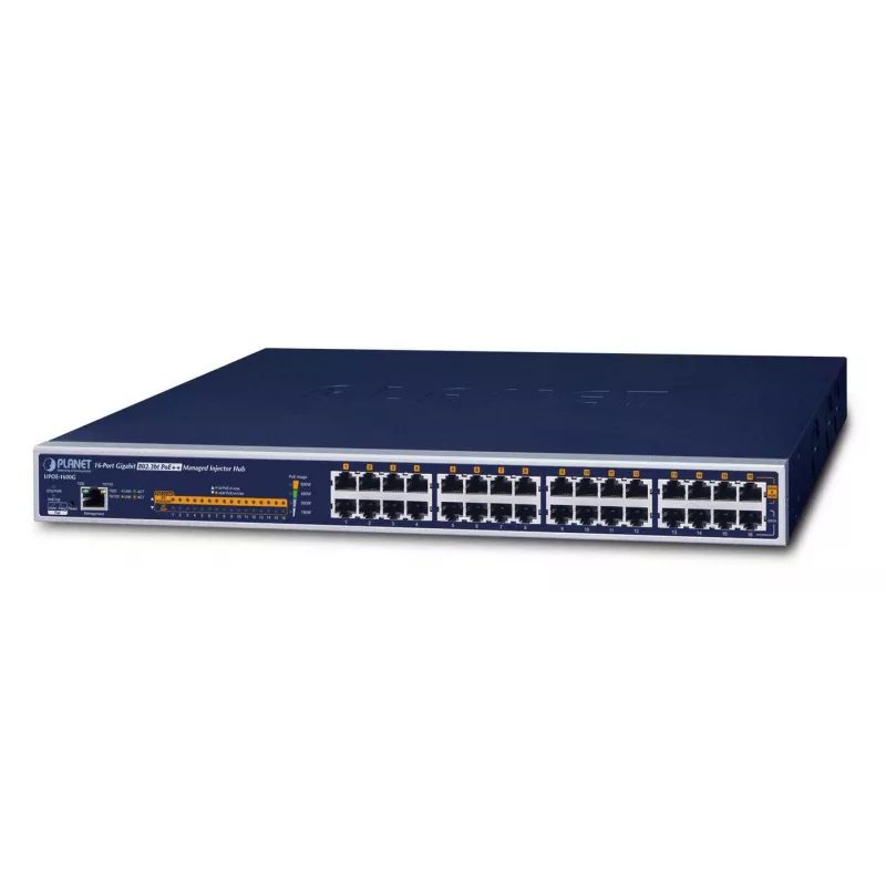 Valdomas tinklo komutatorius PLANET UPOE-1600G