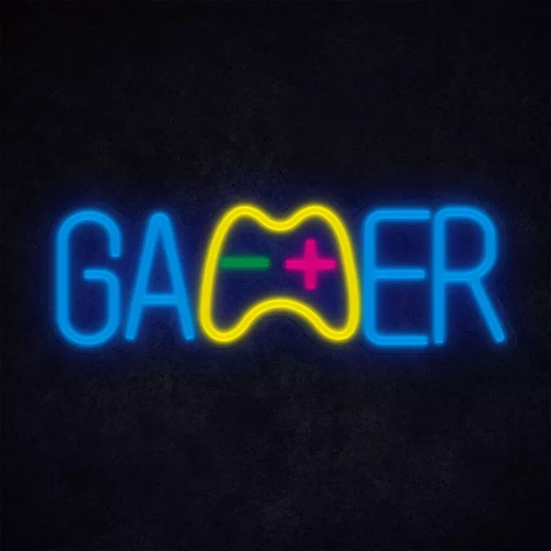 LED Neon Light MANTA SNL62MT GAMER RGB Spalvų Keitimas - RGB žaidimų šviesos juosta