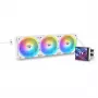 Integruotas skysčio aušintuvas THERMALTAKE MAGFloe 420 Ultra ARGB su 140 mm ventiliatoriais, 500–2000 RPM, baltas