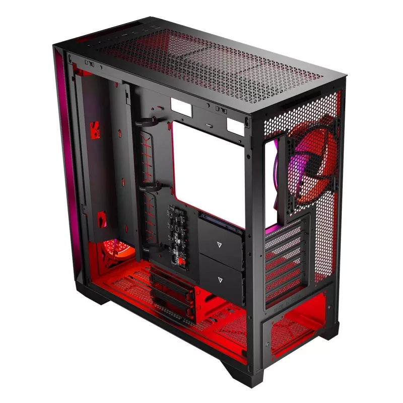 MODECOM korpusas VOLCANO EXPANSE T APEX ARGB MIDI juodas