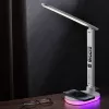 Stalinė lempa Hawk HW-LAMP03 balta RGB — reguliuojama LED stalinė lempa su RGB apšvietimu