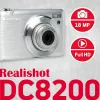 Agfa Photo DC8200 Sidabrinė + Case + Card SD 16GB