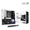 Pagrindinė plokštė ASRock B860M Pro RS WiFi — Intel B860, LGA 1851, micro ATX, DDR5, 4 DIMM, 3x M.2, 2.5Gb LAN, Wi‑Fi, Bluetooth