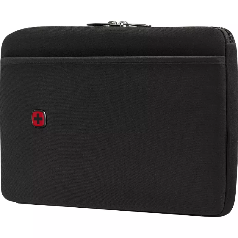 Laptop Neoprene Sleeve Wenger BQ 12–13 inch Juoda — fits 12–13 inch laptops