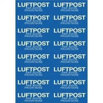 Lipnioji etiketė HERMA 15035 mėlyna balta