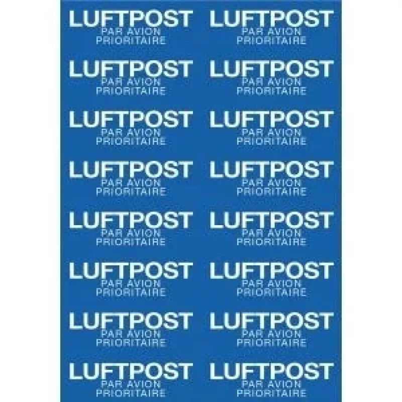 Lipnioji etiketė HERMA 15035 mėlyna balta