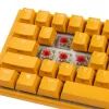 Ducky One 3 Geltona SF klaviatūra, skirta žaidimams, USB, QWERTY, US English