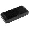 Alphacool 11992 - vandens blokas - Acetal - akrilas - Aliuminis - Žalvaris - Varis - Nikelis - Nerūdijantis plienas - Juoda - Skaidrus - 1/4 - 60 °C - 0,8 bar (11992)