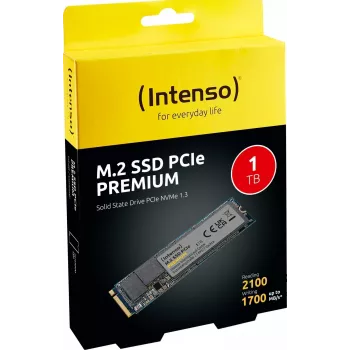 Intenso PREMIUM - SSD - 1TB - vidinis - M.2 2280 - PCI Express 3.0 x4 (NVMe) (3835460)
