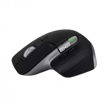 Logitech belaidė pelė MX Master 3S, skirta Mac, pilka kosminė