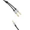 Audio kabelis Vention BARHL 3,5 mm mini lizdas į 2x 6,35 mm kištukai, 10 m