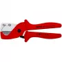 Knipex 90 25 185 - vamzdžių pjaustytuvas - plienas - plastikas - raudona - 1,2 cm - 18,5 cm (90 25 185)