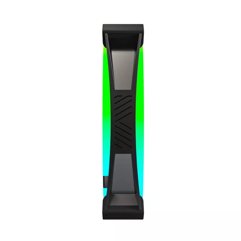 MONTECH RX120 PRO Juoda 120mm ARGB korpuso ventiliatorius