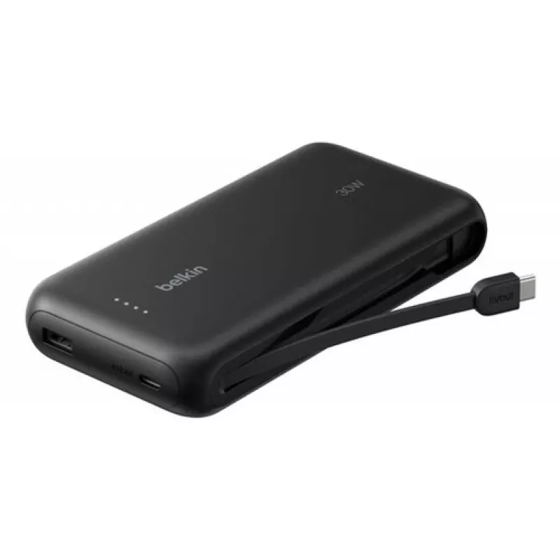Nešiojama išorinė baterija Belkin GAMING POWERBANK 20000mAh su integruotu USB-C laidu 30W