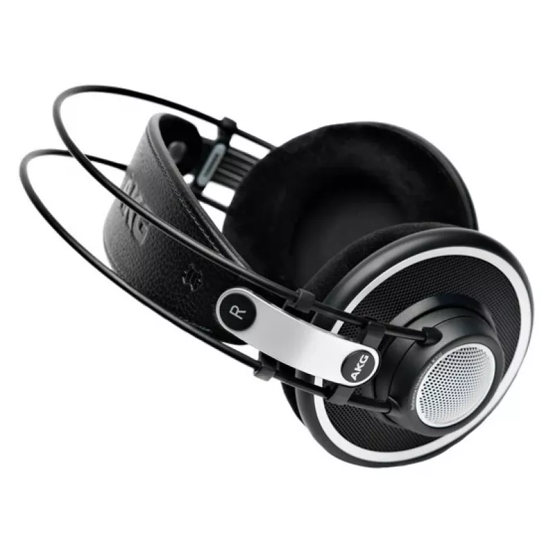 Ausinės AKG K702 laidinės muzikai juodos/pilkos 10-39800 Hz