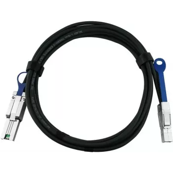 SAS kabelis CBO BL464801GN5M26-BL, 5 m, 6 Gbit/s, juodai pilkas