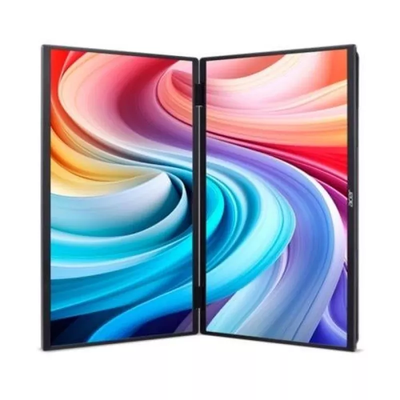 Nešiojamasis monitorius Acer PD163QT 15,6 col. FHD 1920x1080 IPS 8 ms USB-C juodas VESA 75x75