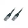 Wentronic Goobay CAT 5e plėstasis kabelis, U/UTP, juodas, 3 m – CCA vario mišinys (68649)
