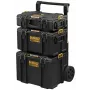 Įrankių laikymo dėžė DeWalt DWST83402-1, juoda/geltona, 554×500×1150 mm