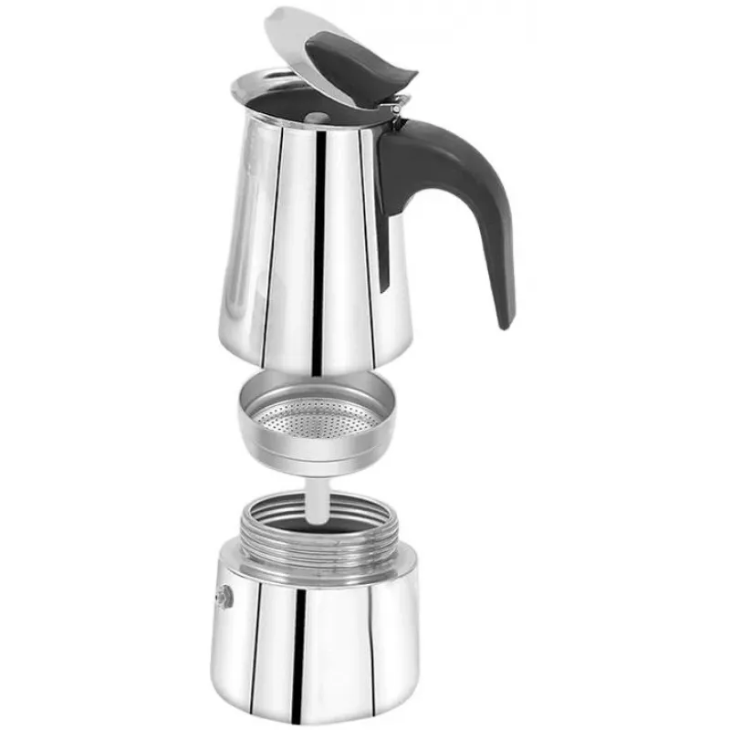 Kavos virimo aparatas kapsulėms Maestro MR1660-200 (rankinis) — 0,2 l, chromas