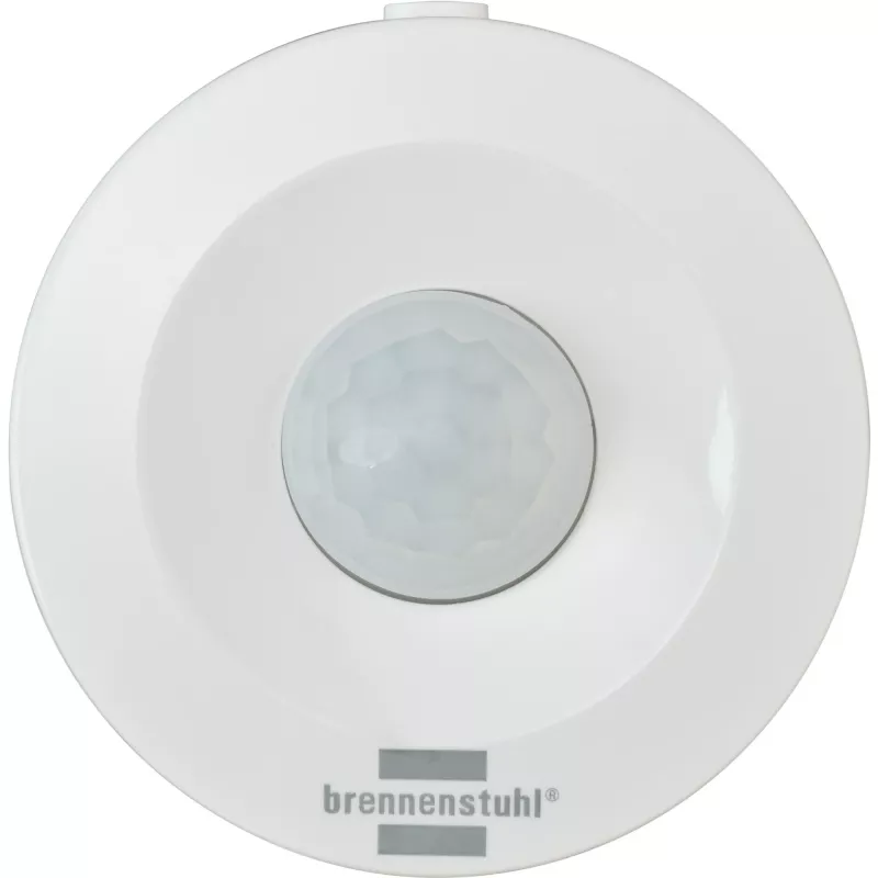 Judėjimo detektorius Brennenstuhl 1293900 belaidis lubinis sieninis baltas 10 m aptikimas