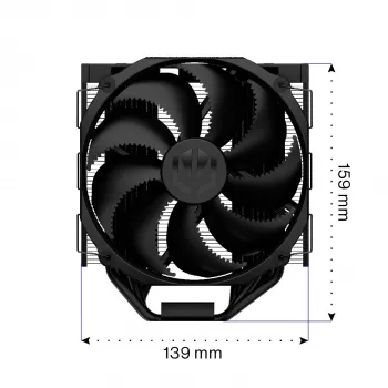 Endorfa Fortis 5 Juoda CPU aušintuvas