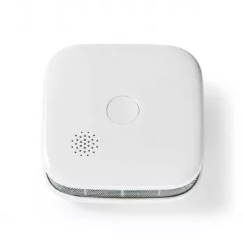 Dūmų detektorius Nedis WIFIDS21WT išmanusis Wi‑Fi dūmų jutiklis namų saugumui