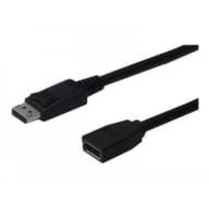 Digitus ASSMANN - DisplayPort prailginimo laidas - DisplayPort (V) - DisplayPort (K) - 2 m (DisplayPort 1.2) - Formuota - Juoda (AK-340200-020-S)
