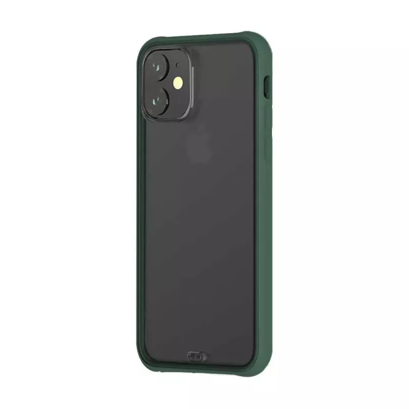 Apsauginis smūgiams atsparus telefono dėklas Devia, skirtas „iPhone 11 Pro Max“ — žalias
