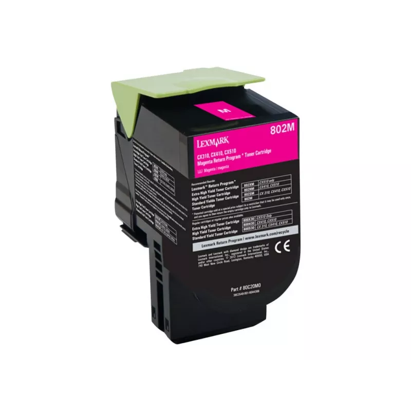 Toner Lexmark 80C20M0 2500 puslapiai rausvai raudona