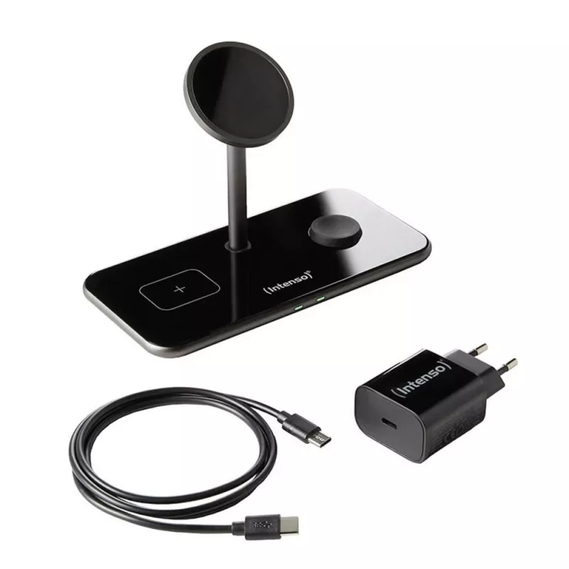Intenso MB13 ausinės belaidis įkrovimas USB greitasis įkrovimas juoda