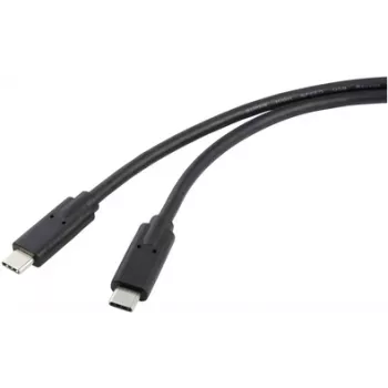 Renkforce RF-5241746 USB kabelis, juodas