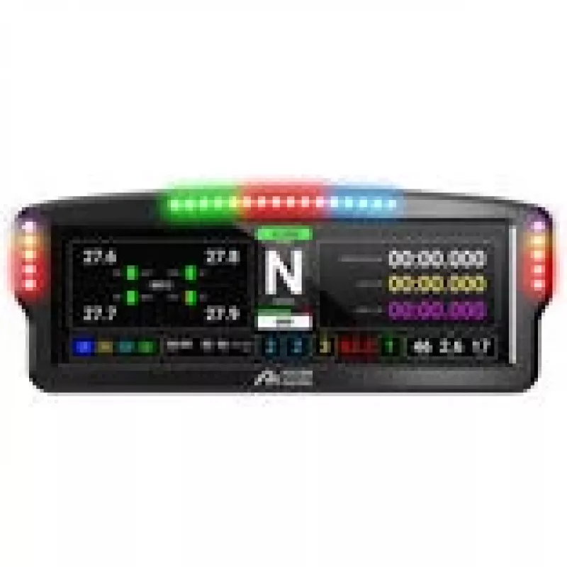 Ascher Racing Dashboard, 7,85” col. LCD jutiklinis ekranas, 26 RGB šviesos diodai - juodas (76080089)