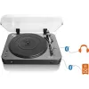 Belt-drive audio turntable Lenco LBT-120BK Juoda Semi Automatic