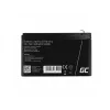 UPS baterija Green Cell AGM50 12 V 10 Ah VRLA AGM, 65×151×95 mm, 2,45 kg, juoda