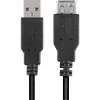 USB laidas Sharkoon 4044951015412 2m USB A juodas