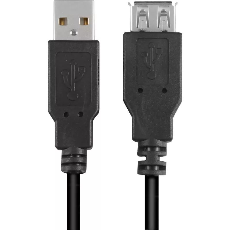 USB laidas Sharkoon 4044951015412 2m USB A juodas