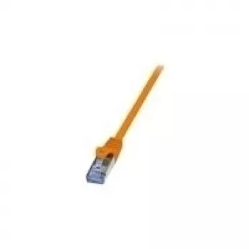 Logilink PrimeLine - Pataisomasis laidas - RJ-45 (V) - RJ-45 (V) - 1,5 m - SFTP, PiMF - CAT 6a - Presuotas, lygus, be halogenų - oranžinis (CQ3048S)