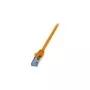 Logilink PrimeLine - Pataisomasis laidas - RJ-45 (V) - RJ-45 (V) - 1,5 m - SFTP, PiMF - CAT 6a - Presuotas, lygus, be halogenų - oranžinis (CQ3048S)