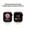 Išmanusis laikrodis „Apple Watch Series 11“ GPS + Cellular 42 mm auksinis titano korpusas, šviesiai rožinis sportinis dirželis M/L