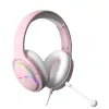 Subsonic Spectra LED žaidimų ausinės Sweety Pink