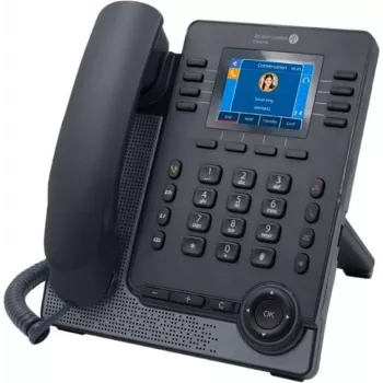 VoIP telefonas ALCATEL M5s modelis 3MK37018AA — stalinis IP ragelis SIP telefonijai