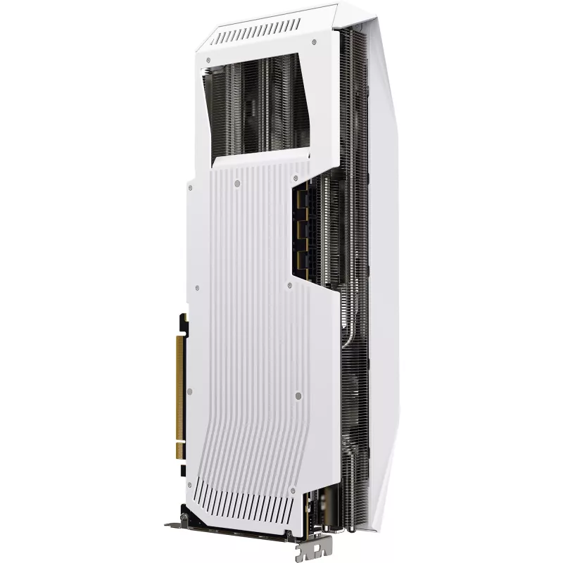XFX Mercury Radeon RX 9070 XT OC Magnetic Air Edition AMD 16 GB GDDR6 balta