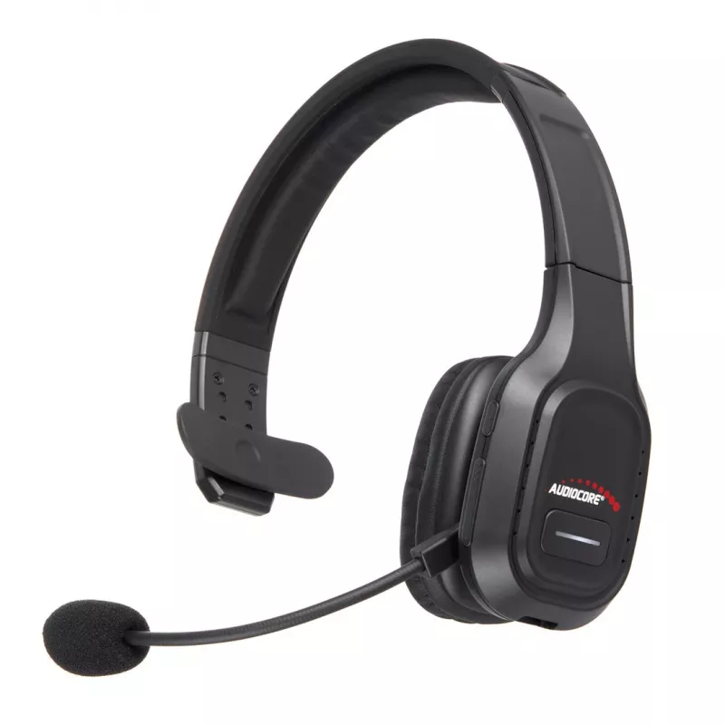 Audiocore 74452 Bluetooth ausinės su mikrofonu, triukšmo slopinimas, skambučiai, Call Center, Google Siri, biurui, belaidės
