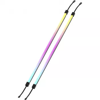 LED juostelė CORSAIR LS350 Aurora, įvairiaspalvis apšvietimas, 350 mm ilgis, 10 mm plotis, 2 vnt. pakuotė