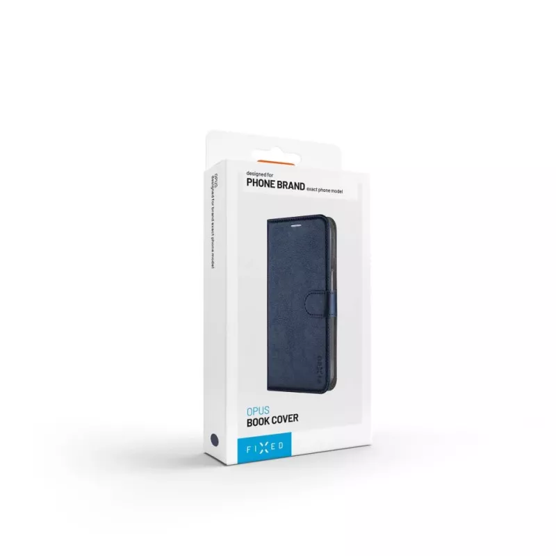 Fixed Opus | Knygos tipo dėklas | Samsung | Galaxy A36 5G/A56 5G | Oda | Mėlynas