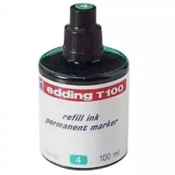 Markerio papildymas Edding T 100 Žalias 100 ml 1 vnt.